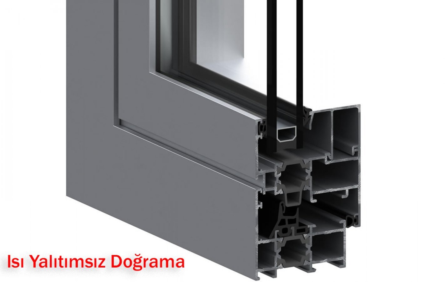 Isı Yalıtımsız Alüminyum Doğramalar